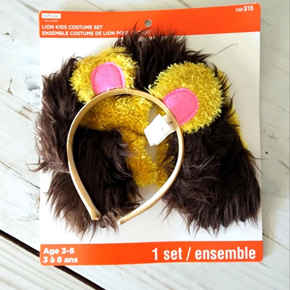 Lion kids costume set